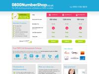 0800numbershop.com 0800, 0808, UK