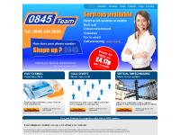 0845 numbers. Need an 0845 number choose 0845 Team.