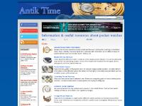 Antik Time | Pocket Watches Info & Guide