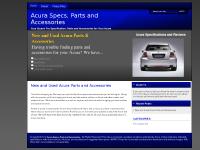 Acura Specs, Parts and Accessories