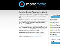 monomatic - Bristol & Bath freelance web designer, web developer, wordpress
