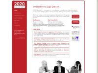 2020 Delivery - Welcome to 2020