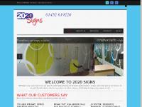 2020Signs Ltd – Sign shop and sign makers in Gloucester