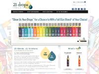 21 Drops. Aromatherapy like you've never known it.