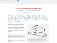 The 21st Century Learning Initiative ~ Home