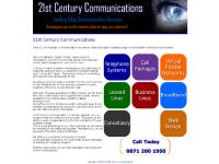 21stcc.co.uk 21st Century Communications, telecom business solutions, line rental