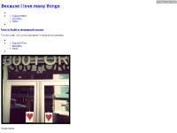 23x.org Because I love many things, Dec07, Nov26