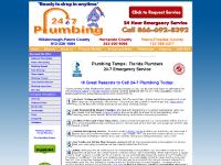 24-7plumbing.com Plumbing Tampa, Florida Plumbers