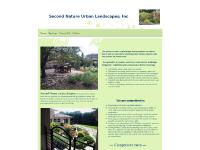 Second Nature Urban Landscapes, Inc. - Home