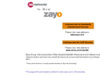 360 - 360Networks is Now Zayo