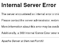 500 Internal Server Error 500 Internal Server Error