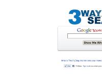 The Best of Google, Yahoo & MSN - 3 Way Search