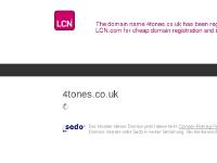 4tones.co.uk - Domain name holding page - LCN.com