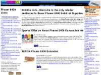 8400ink.com Phaser, 8400, 8200 8400ink.com Phaser, 8400, 8200