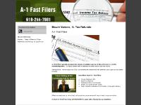 Tax Refunds Mount Vernon, IL - A-1 Fast Filers