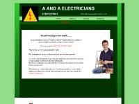 A & A Electricians Home Page