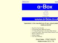 a-box - A-Box-specialists in the manufacture of very robust plastic containers for waste products a-box - A-Box-specialists in the manufacture of very robust plastic containers for waste products