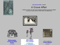 a-grave-affair.com Our Latest Full Catalog, Grave Matters, Cemetery & Epitaph Links