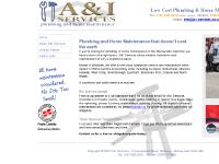 a-i-services.co.uk low cost plumbing, low cost home maintenance, handyman service