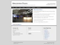 Mezzanine floors Mezzanine floors