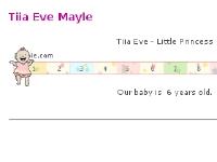 Baby Mayle Baby Mayle