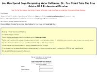 Water Softener Review Comparison Advice