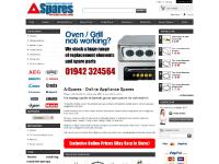 a-spares.co.uk spares,appliance spares,cooker elements