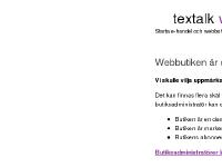 Otillgänglig webbutik Otillgänglig webbutik