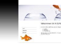 liten a-sure.se skärmbild liten a-sure.se skärmbild