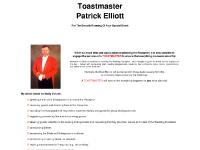 A Toastmaster Patrick Elliott A Toastmaster Patrick Elliott