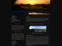 Authentic Greek villa for rent on the Island of Crete Authentic Greek villa for rent on the Island of Crete