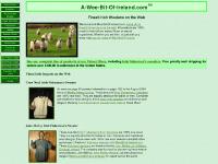  John Molloy (Ardara) Ltd, Kerry Woollen Mills, web page shows how to wear a ruana, Branigan Weavers