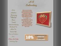 A-Z Embroidery - personalised gifts, anniversary, baby & christening