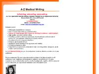 a-zmedicalwriting.com