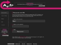 a0.fr, pour raccourcir les URL trop longues
