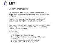 a1307 - Under Construction a1307 - Under Construction