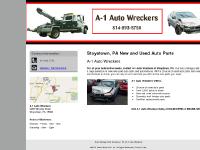 Auto Salvage Yard Stoystown, PA | A-1 Auto Wreckers