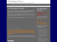 a1businessforums.co.uk a1businessforums.co.uk