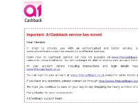 a1cashback - Sitedown