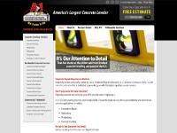 a1concrete.com concrete repair locations, concrete leveling locations, concrete leveling services