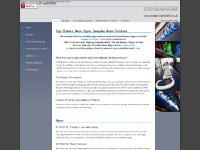 Signage, Cold Cathode Lighting, Bespoke Glass Furniture, Affiliate Companies Signage, Cold Cathode Lighting, Bespoke Glass Furniture, Affiliate Companies