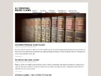 Injury claims Injury claims