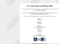 a1planthire.co.uk A1 Contractors and Plant Hire