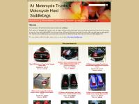 Motorcycle trunks, hard motorcycle saddlebags, motorcycle saddle bags, luggage trunk