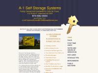 A-1 Self Storage Systems, Ledgewood, NJ - STOP IN OR CALL NOW TO HAVE ONE OF OUR PROFESSIONAL STAFF MEMBERSDISCUSS YOUR PERSONAL STORAGE NEEDS WITH YOU. A-1 Self Storage Systems, Ledgewood, NJ - STOP IN OR CALL NOW TO HAVE ONE OF OUR PROFESSIONAL STAFF MEMBERSDISCUSS YOUR PERSONAL STORAGE NEEDS WITH YOU.