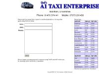 A1 Taxi Enterprise A1 Taxi Enterprise