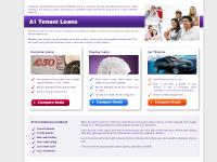 A1 Tenant Loans - Unsecured Loan for Tenants with Bad or Poor Credit History