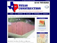 a1texasconstruction.com fence, repair, construction a1texasconstruction.com fence, repair, construction