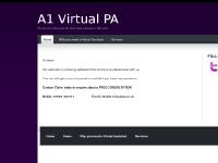 a1virtualpa.co.uk A1 Virtual PA, Why you need a Virtual Assistant, Services a1virtualpa.co.uk A1 Virtual PA, Why you need a Virtual Assistant, Services