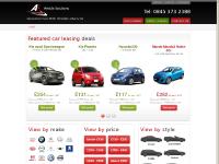 Car Leasing and Contract Hire | A1 Vehicle Solutions | UK Car and Van Contract Hire | Home Car Leasing and Contract Hire | A1 Vehicle Solutions | UK Car and Van Contract Hire | Home